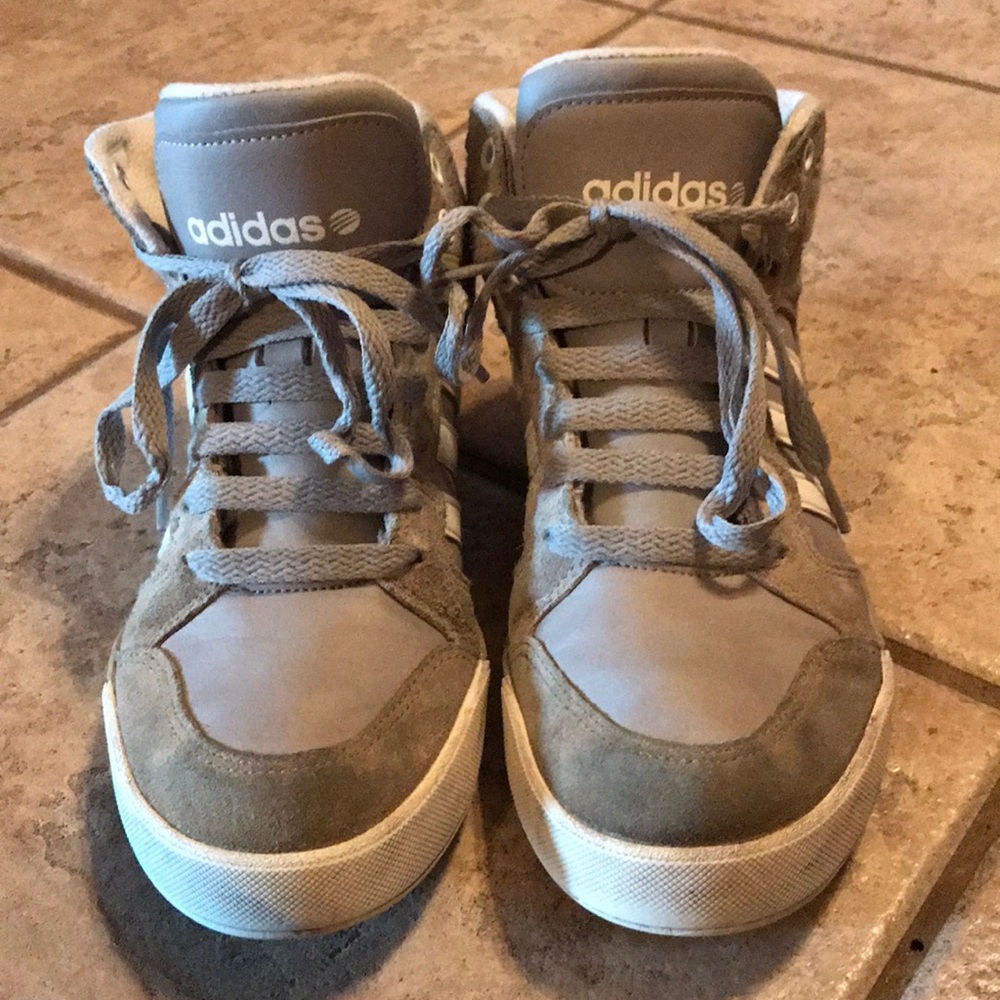Adidas high top sneakers